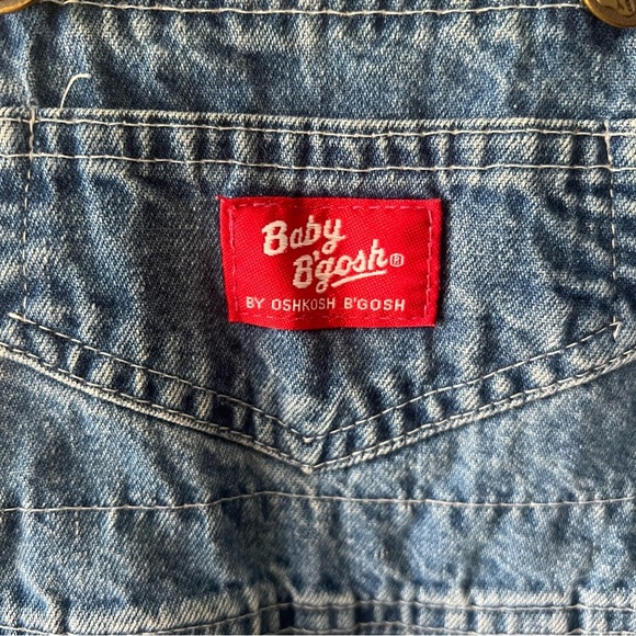 Oshkosh B’Gosh Embroidered Sports Overalls Size 6/9M - Picture 2 of 10